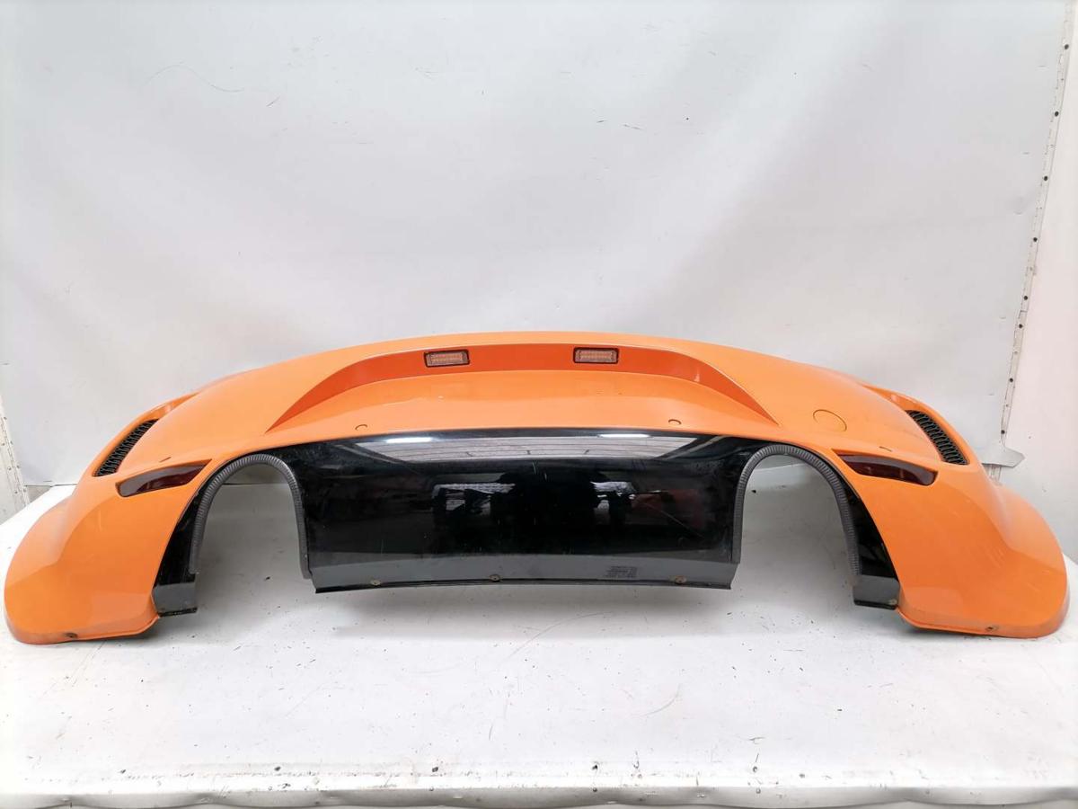 Seat Leon 1P Bj.2009 Sto&szlig;stange Stossf&auml;nger hinten Sport LP2C Leuchtorange